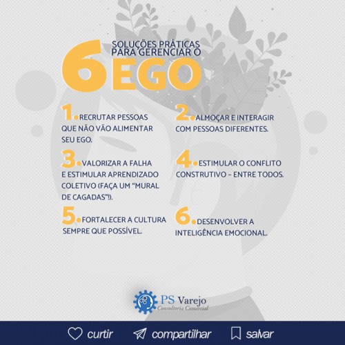 6 soluções práticas para gerenciar o ego