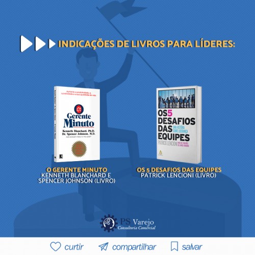 Indicações de livros para líderes: